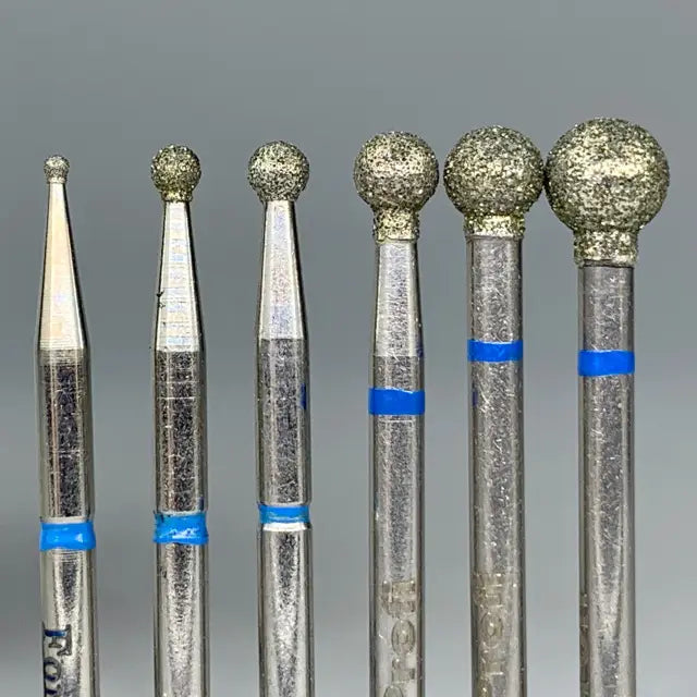 Formula Pro BLUE 0.50 diamond nail drill bit - All Pro Beauty