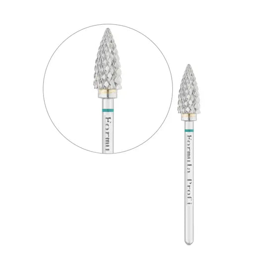 Formula Profi sharp corn nail drill bit blue - All Pro Beauty