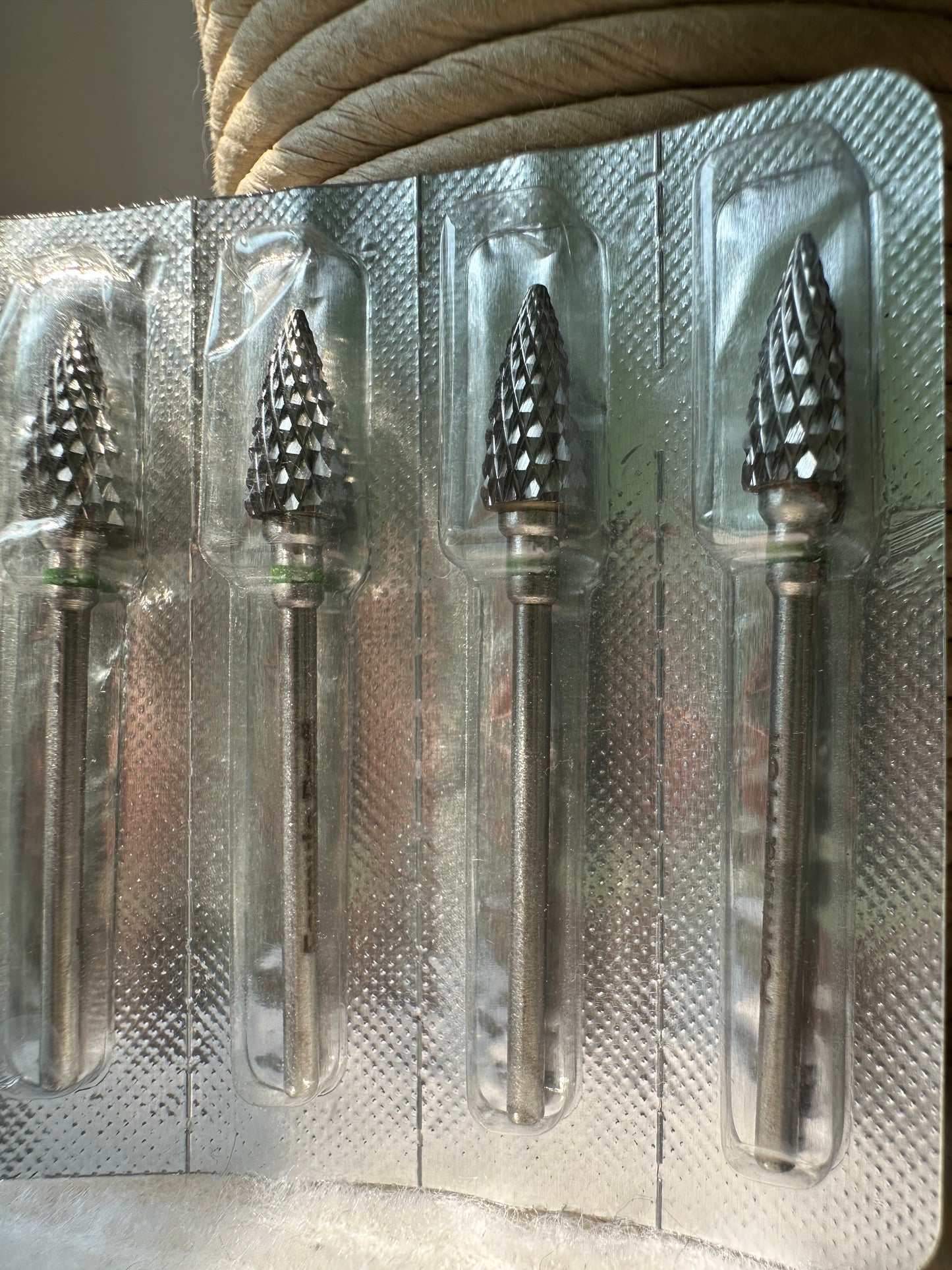 Formula Profi sharp corn nail drill bit blue