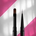 STALEKS Double-ended brush EXPERT liner 10mm/for gel 11mm
(NBE-03/06) - All Pro Beauty
