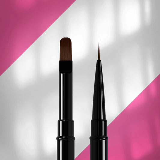 STALEKS Double-ended brush EXPERT liner 10mm/for gel 11mm
(NBE-03/06)