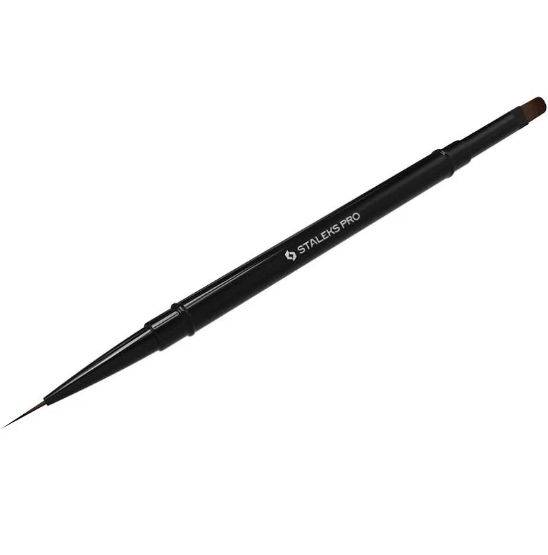 STALEKS Double-ended brush EXPERT liner 10mm/for gel 11mm
(NBE-03/06) - All Pro Beauty