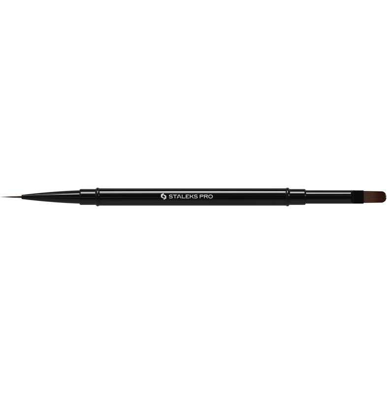 STALEKS Double-ended brush EXPERT liner 10mm/for gel 11mm
(NBE-03/06) - All Pro Beauty