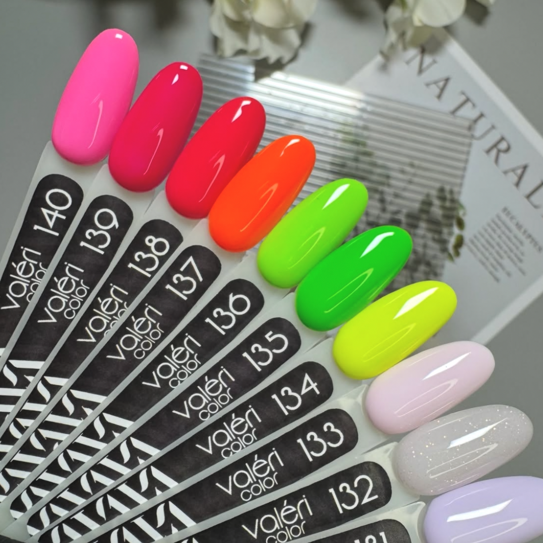Valeri Nail gel polish No134, 6 ml - All Pro Beauty