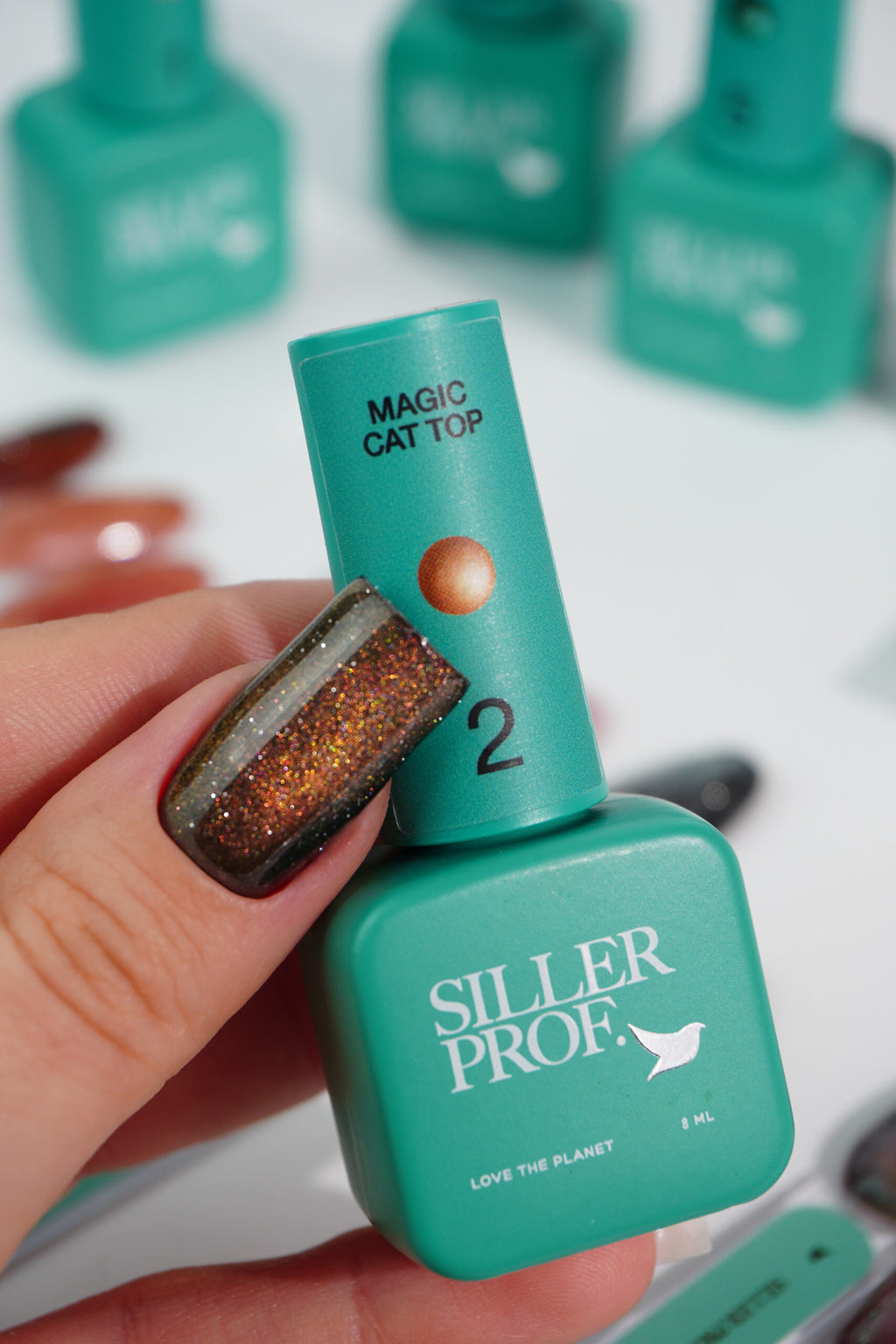 Siller Magic Cat Top No. 02 glossy effect top coat, 8 ml