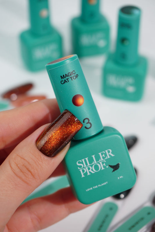 Siller Magic Cat Top No. 03 glossy effect top coat, 8 ml