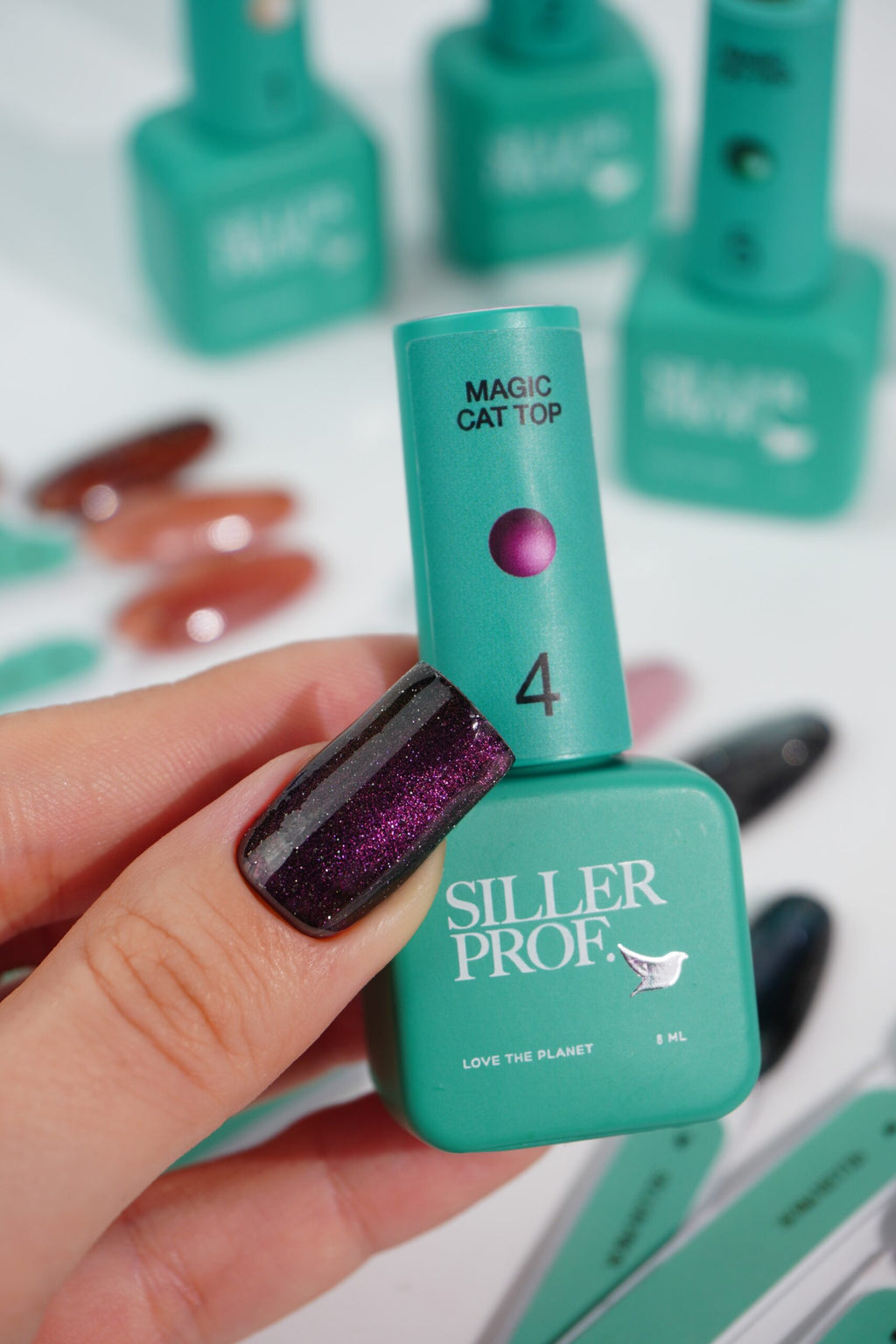 Siller Magic Cat Top No. 04 glossy effect top coat, 8 ml