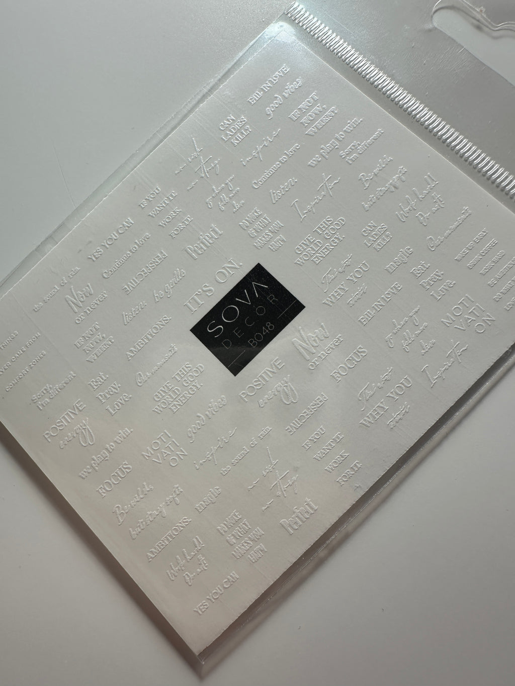 SOVADECOR Sticker B048 - All Pro Beauty