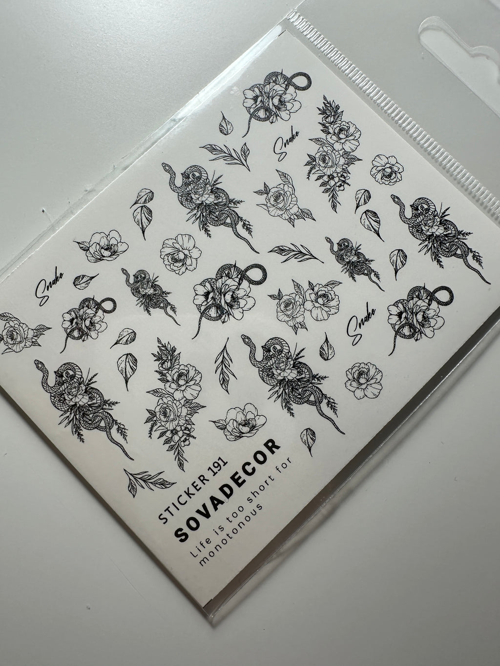 SOVADECOR Sticker 191 - All Pro Beauty