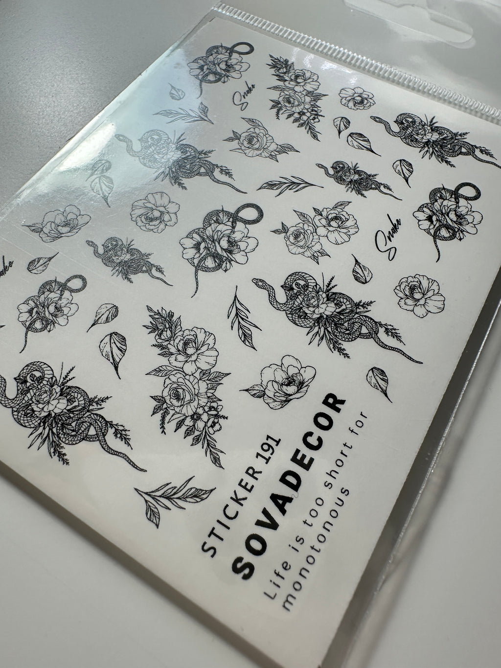 SOVADECOR Sticker 191 - All Pro Beauty