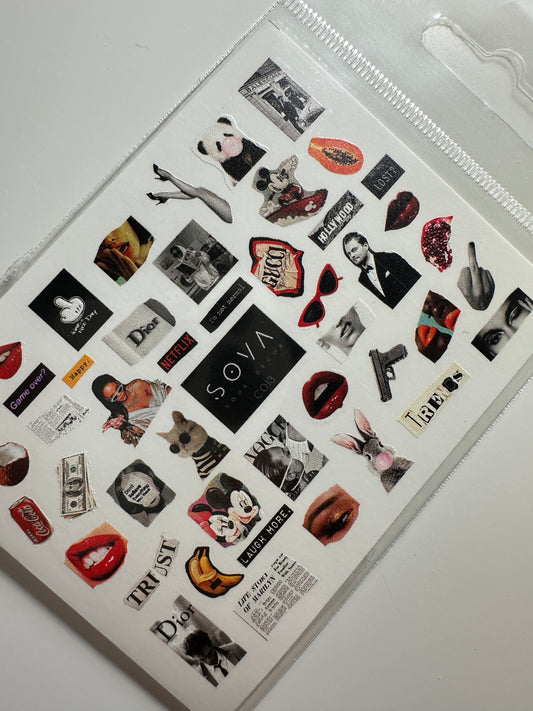 SOVADECOR Sticker С013