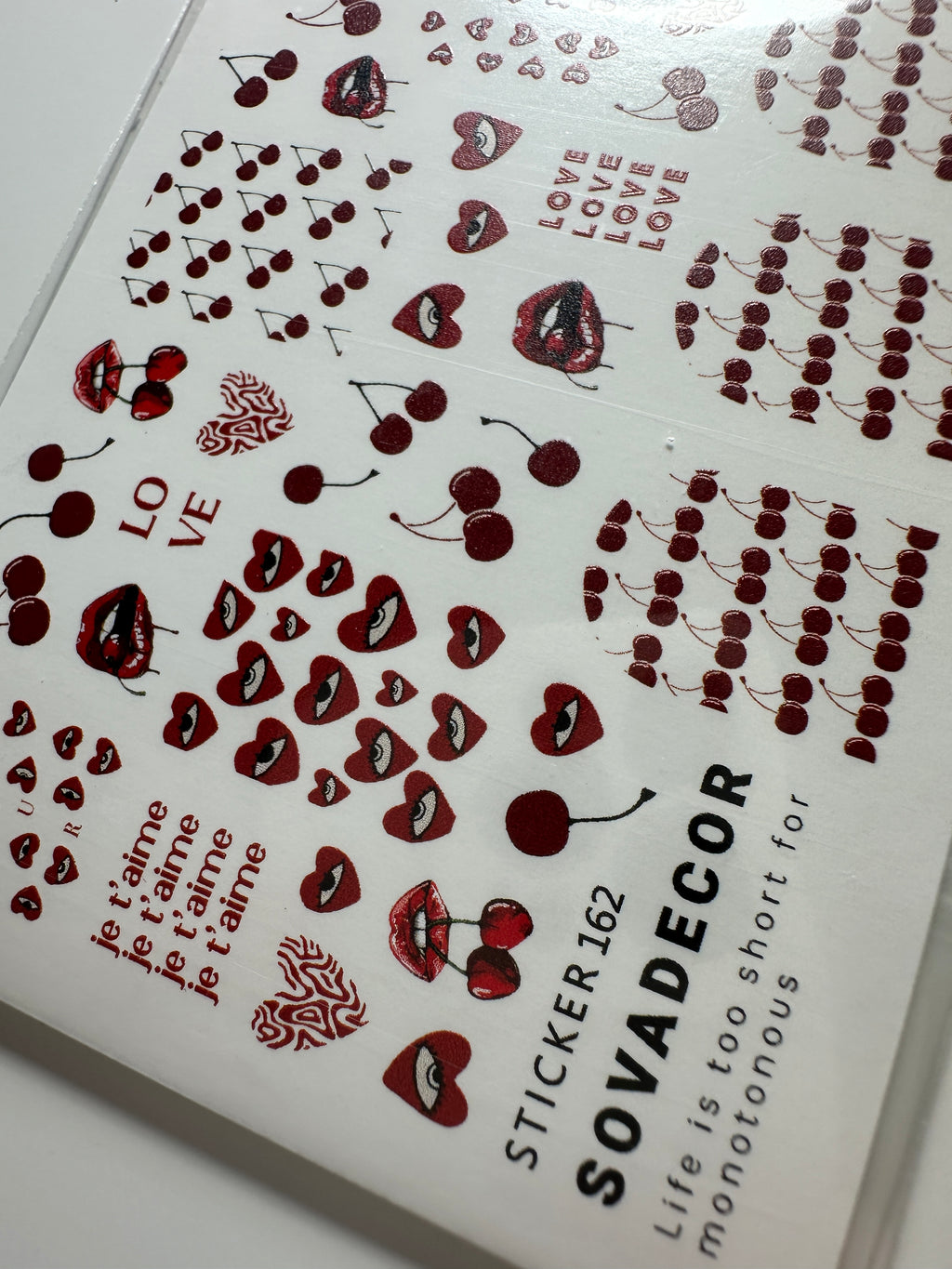 SOVADECOR Sticker 162 - All Pro Beauty