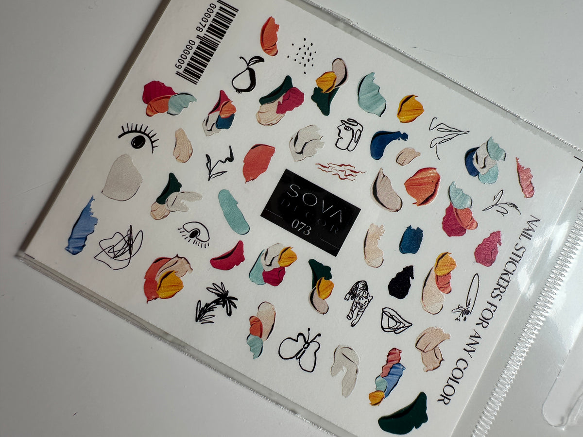SOVADECOR Sticker 073 - All Pro Beauty