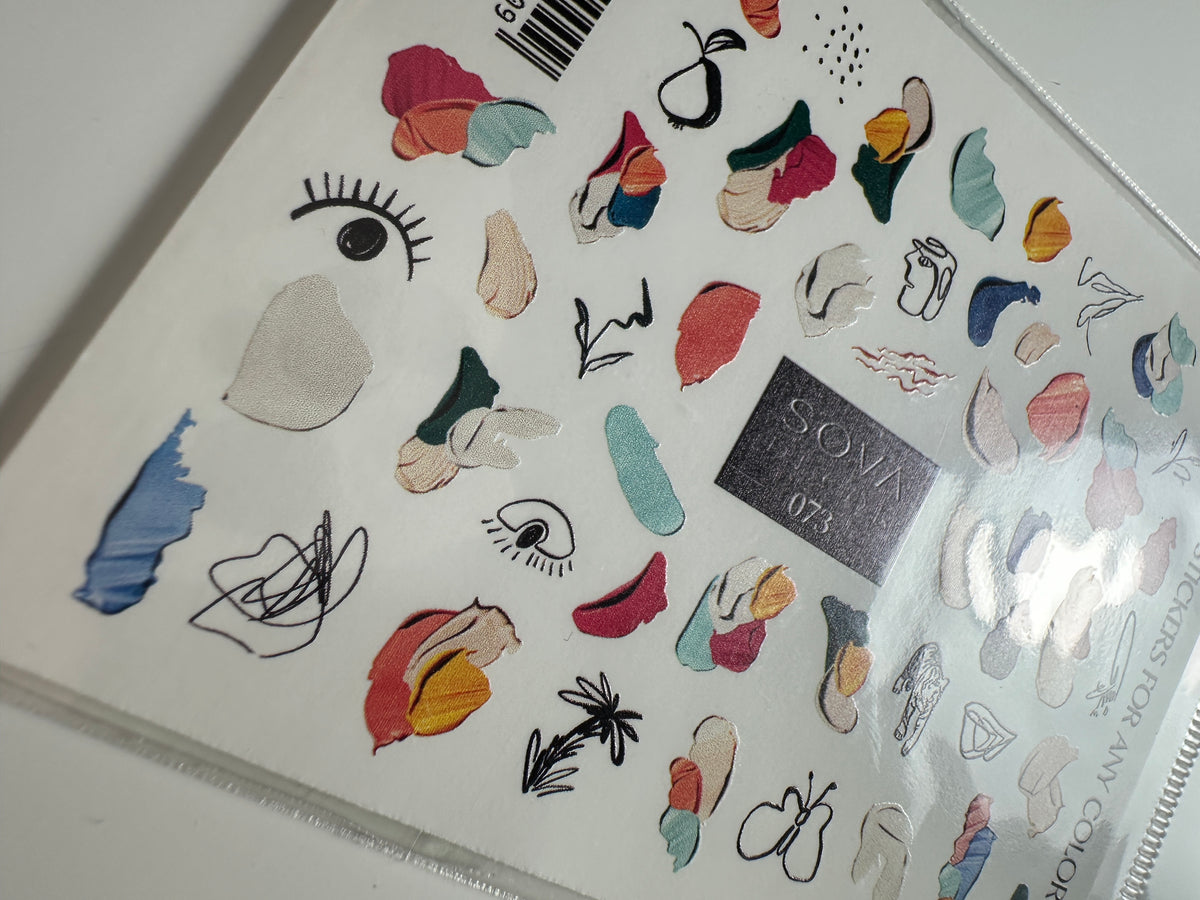 SOVADECOR Sticker 073 - All Pro Beauty