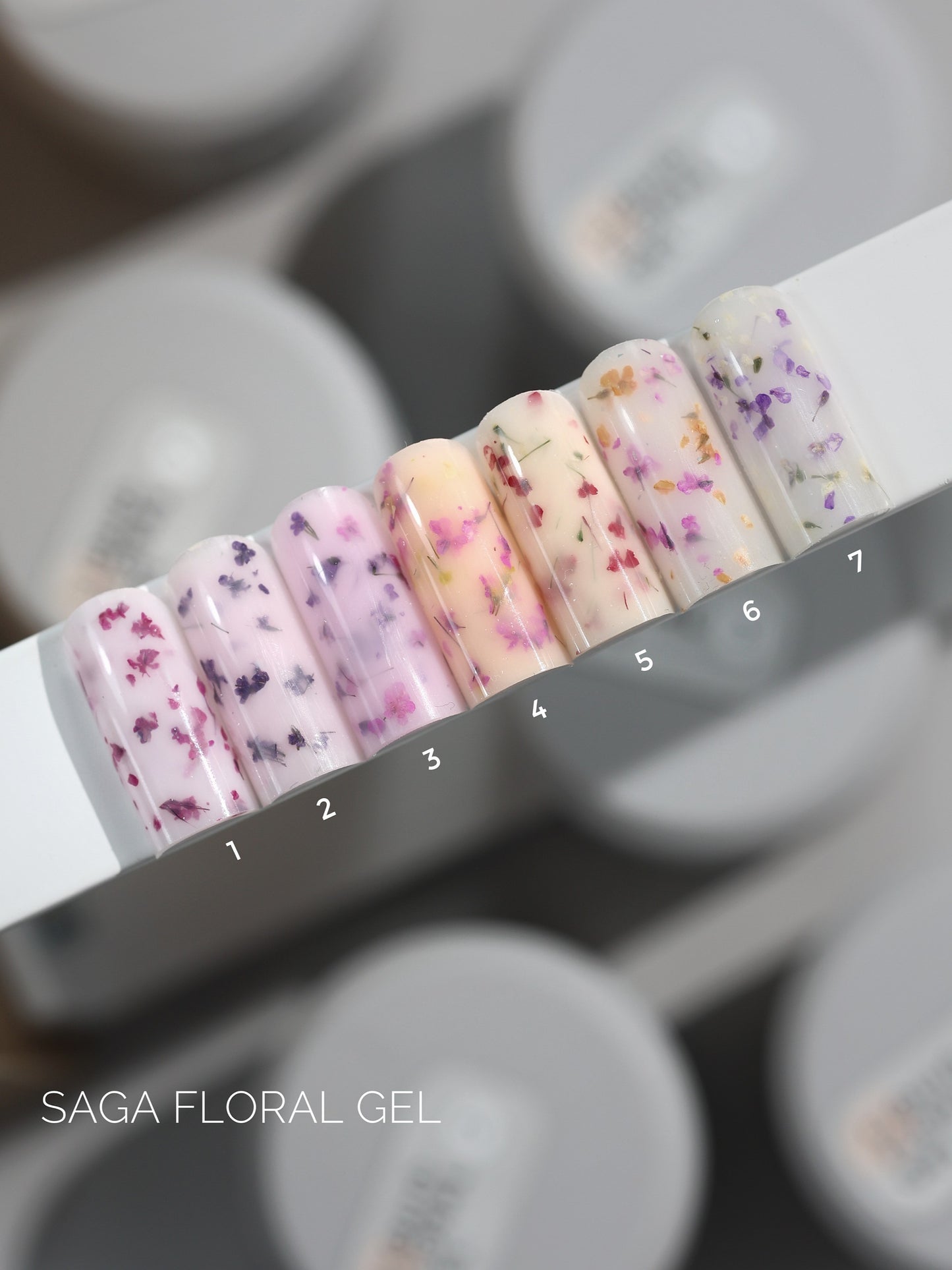 SAGA. Liquid Floral Gel, 15 ml, #07