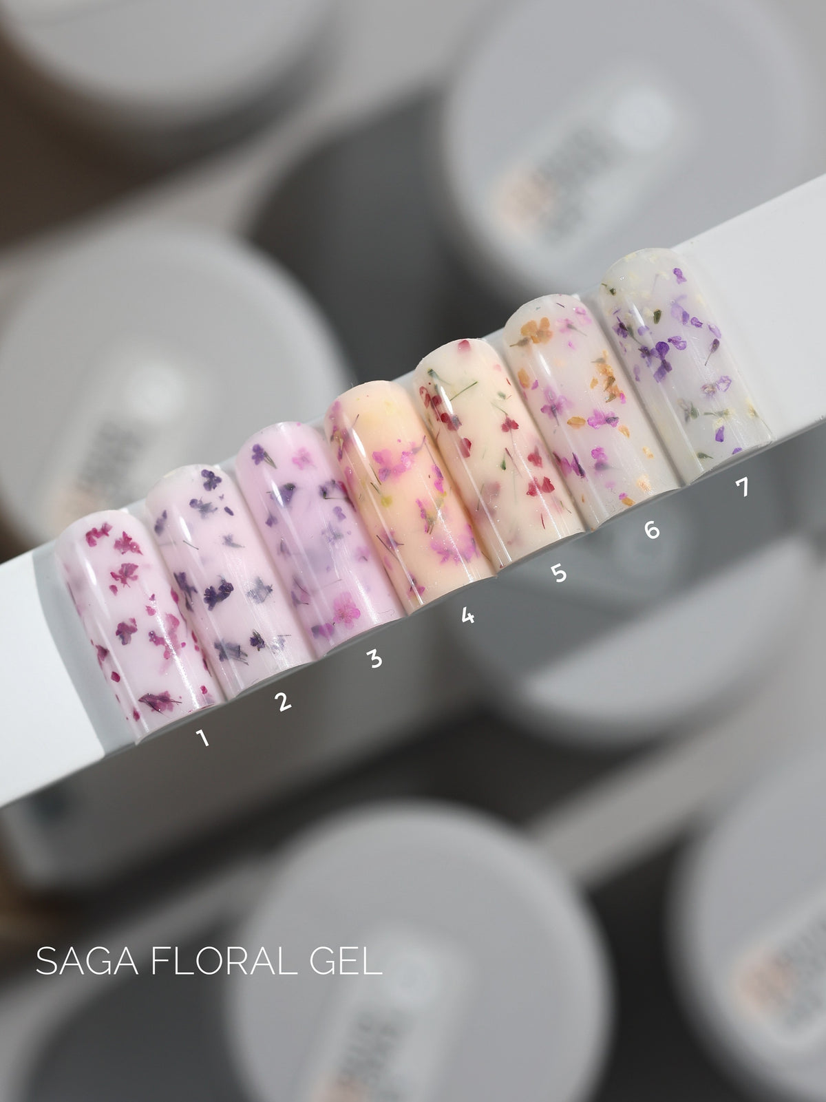 SAGA. Liquid Floral Gel, 15 ml, #07 - All Pro Beauty