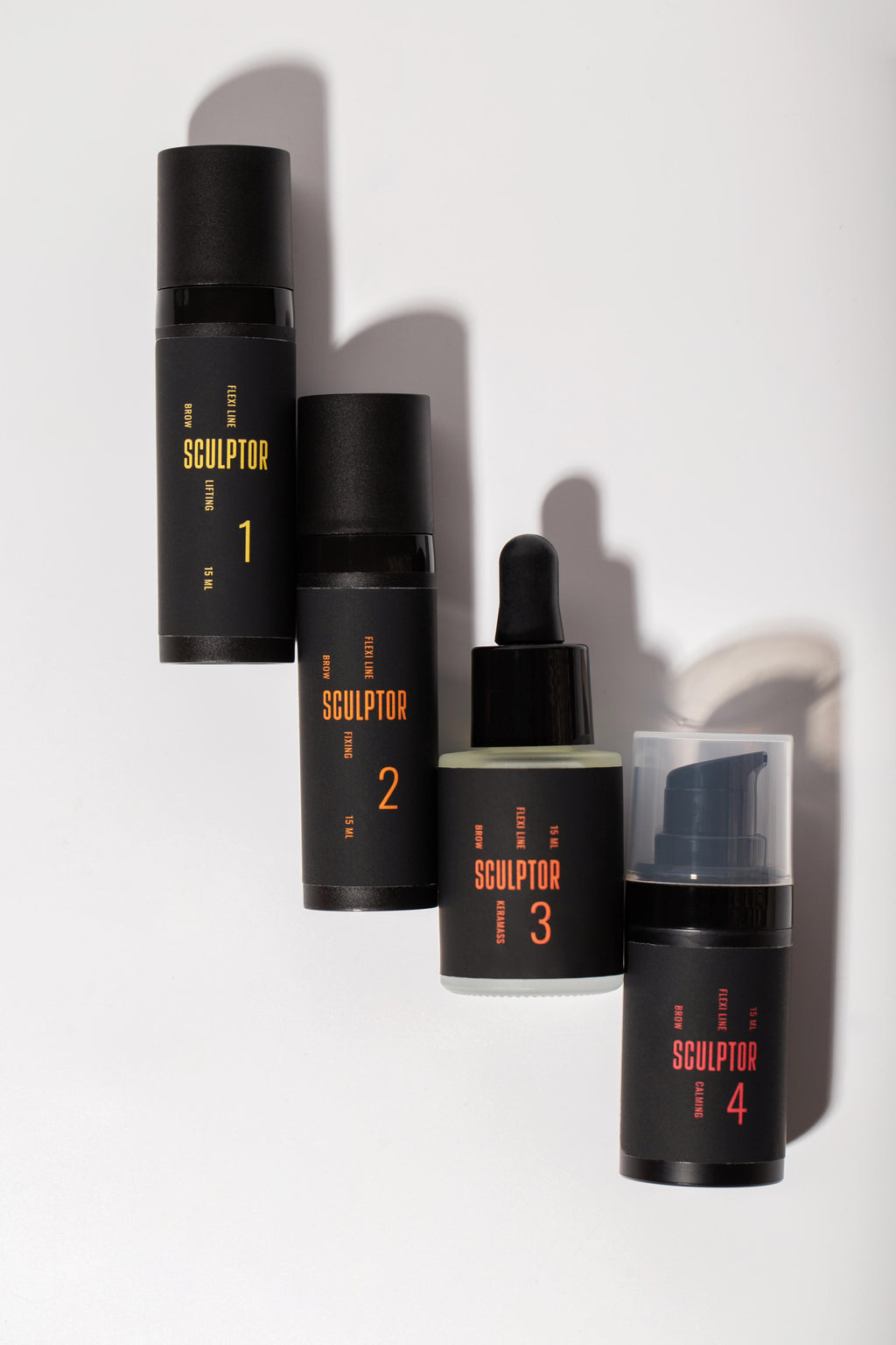 SCULPTOR FLEXI LINE BROW 4x15ml (4Steps) - All Pro Beauty