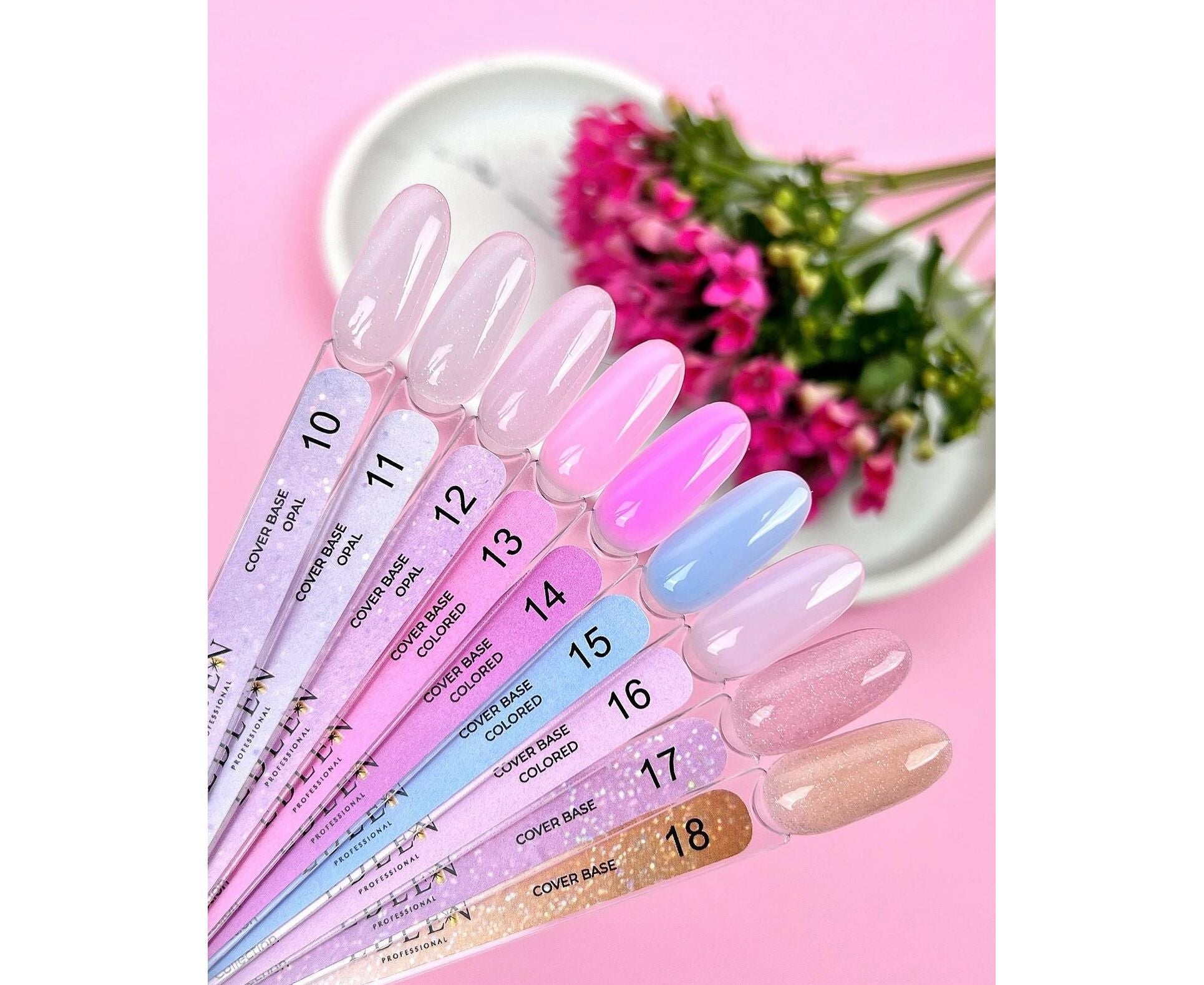 Cover base Hologram Edlen №18 9ml - All Pro Beauty