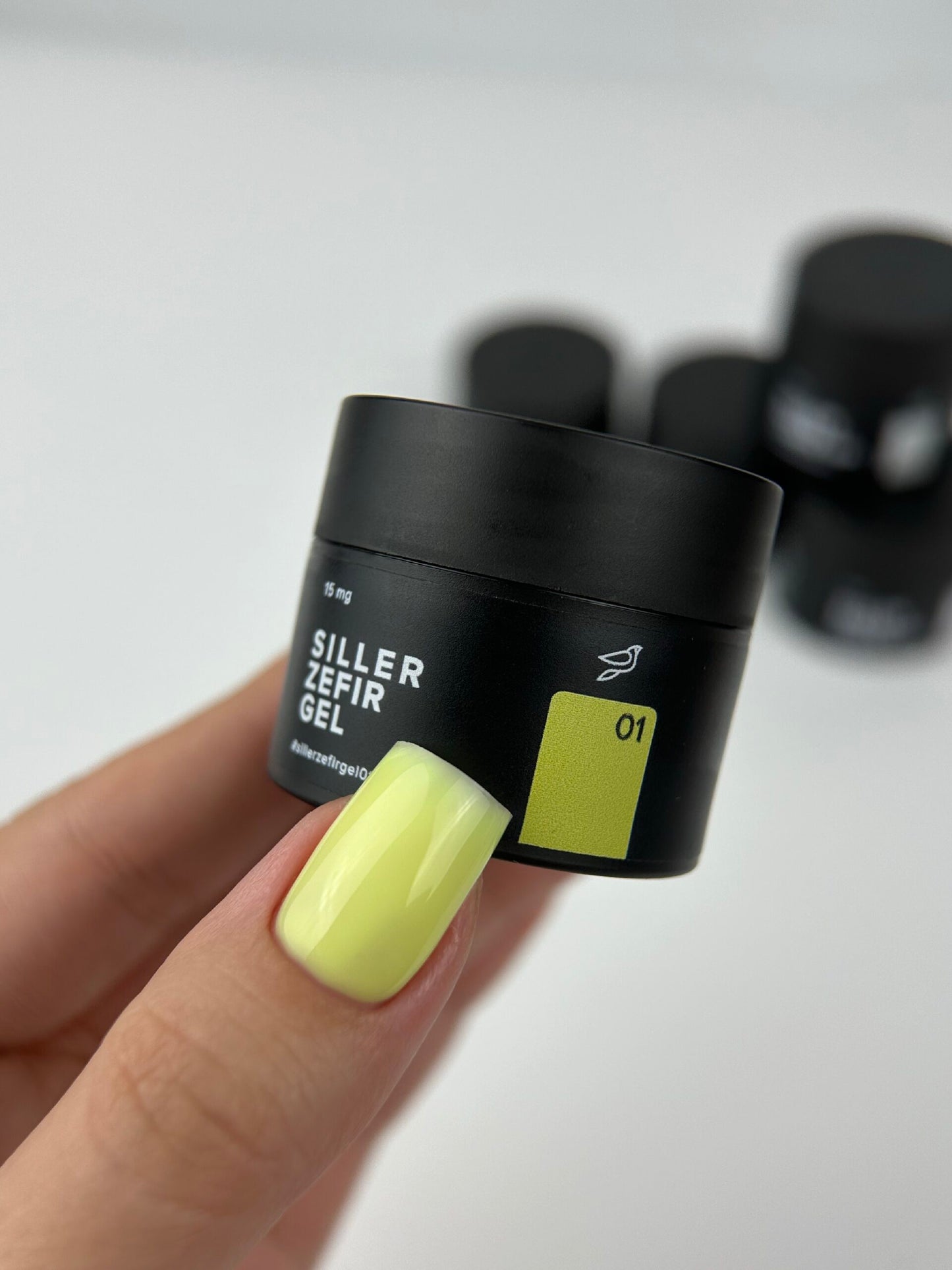 Siller Zefir Gel 01 Nail Gel, 15 ml - All Pro Beauty