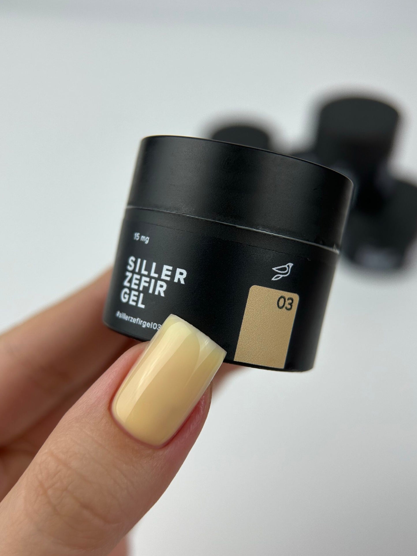Siller Zefir Gel 03 Nail Gel, 15 ml - All Pro Beauty
