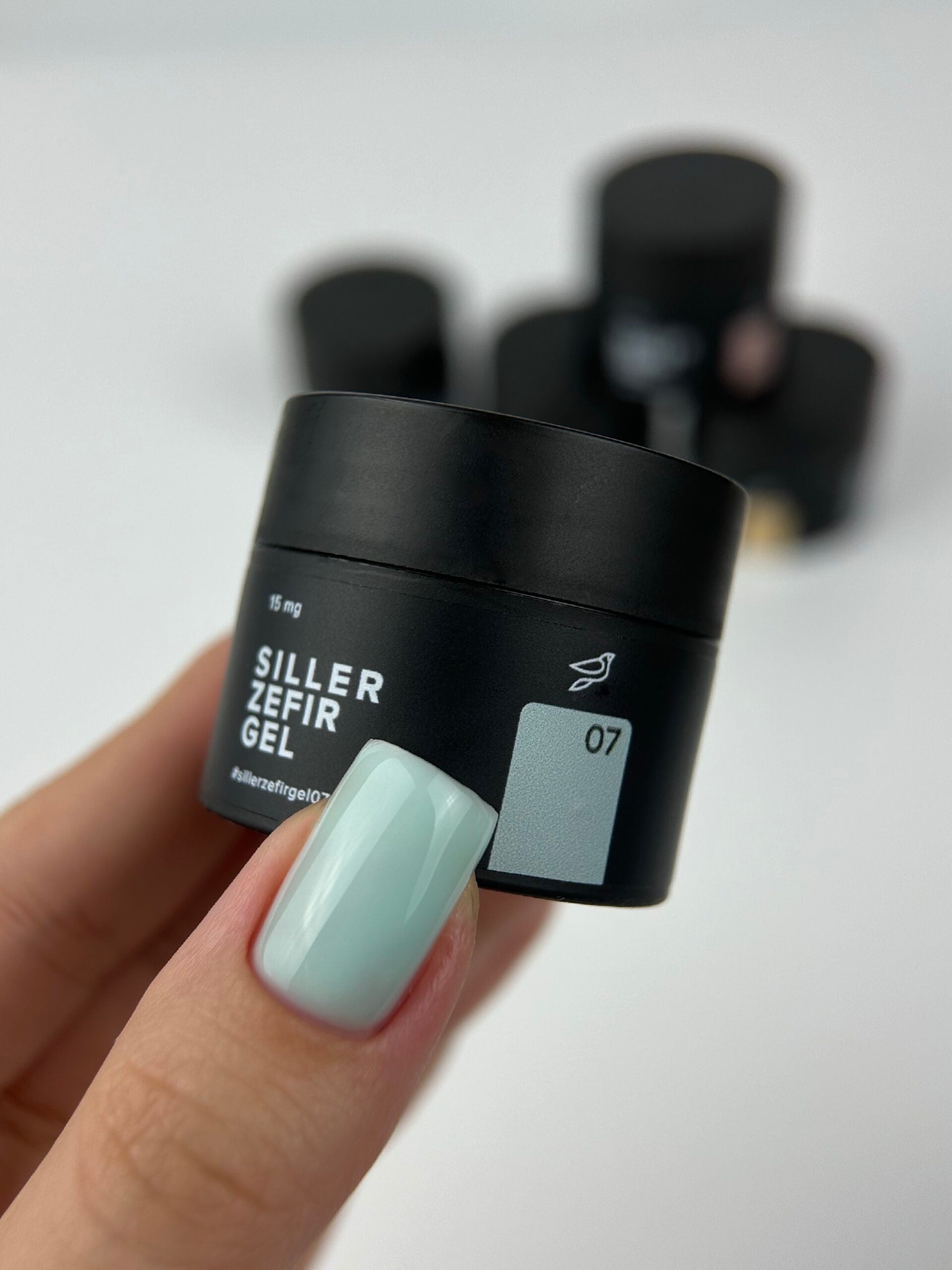 Siller Zefir Gel 07 Nail Gel, 15 ml - All Pro Beauty