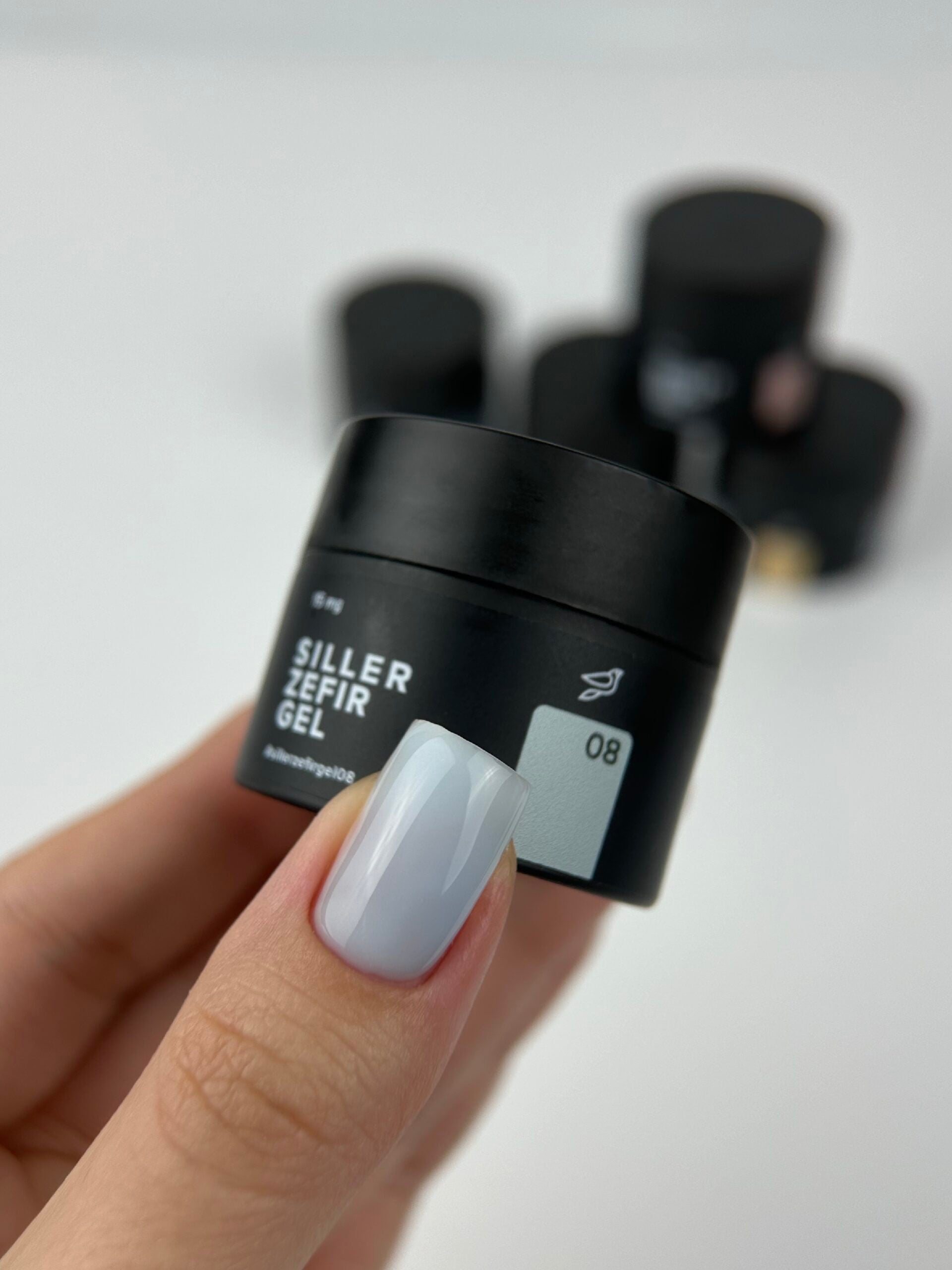 Siller Zefir Gel 08 Nail Gel, 15 ml - All Pro Beauty