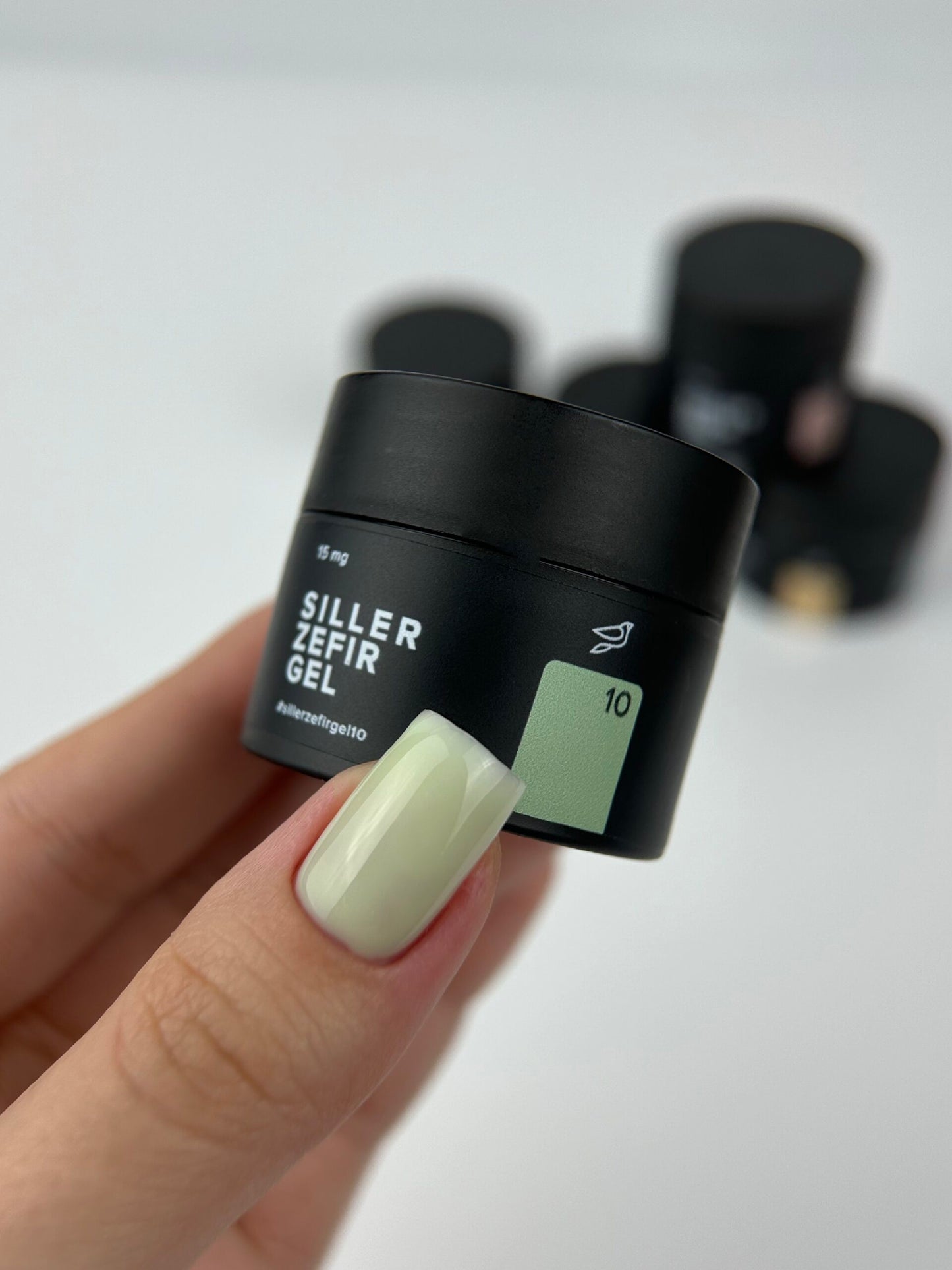 Siller Zefir Gel 10 Nail Gel, 15 ml - All Pro Beauty