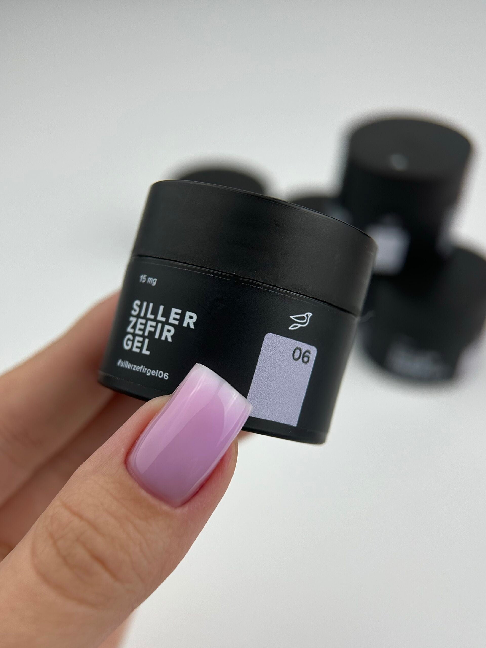 Siller Zefir Gel 06 Nail Gel, 15 ml - All Pro Beauty