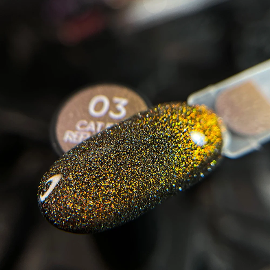 NAILSOFTHEDAY Cat eye Reflective 03