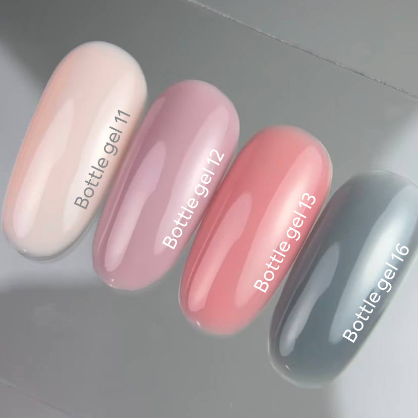 NAILSOFTHEDAY Bottle gel 12 — ultra-strong gel for nails, 10 ml - All Pro Beauty