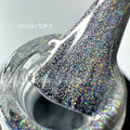 SAGA  CRUSH  (transparent with holographic shimmer, cat's eye) 10ml - No3 - All Pro Beauty