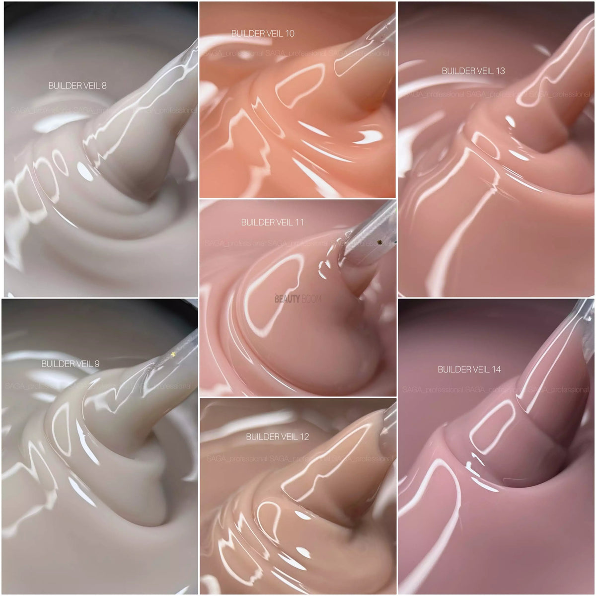 Saga Builder Gel Veil (30ml) — No13 - All Pro Beauty
