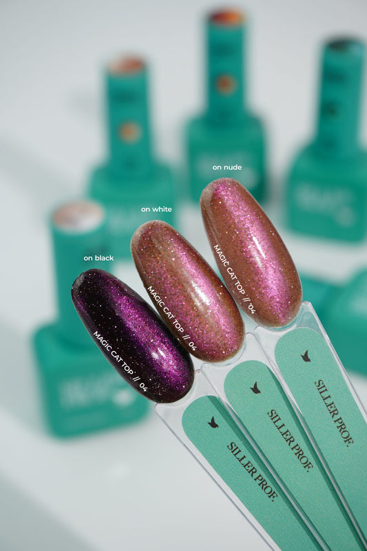 Siller Magic Cat Top No. 04 glossy effect top coat, 8 ml