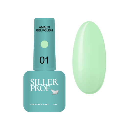 Siller Amalfi Gel Polish No.01, 8 ml - All Pro Beauty