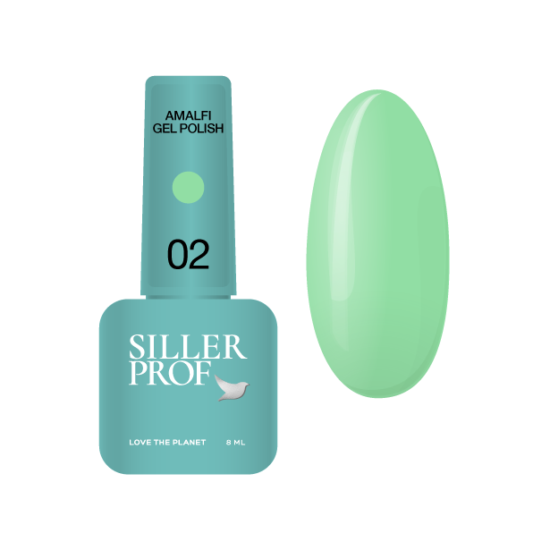 Siller Amalfi Gel Polish No.02, 8 ml - All Pro Beauty