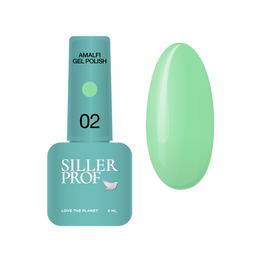 Siller Amalfi Gel Polish No.02, 8 ml - All Pro Beauty