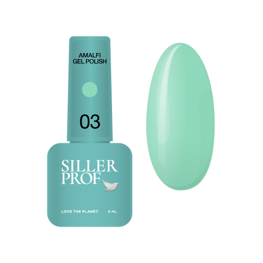 Siller Amalfi Gel Polish No.03, 8 ml - All Pro Beauty