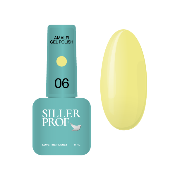 Siller Amalfi Gel Polish No.06, 8 ml - All Pro Beauty