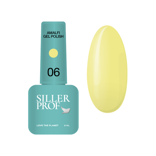 Siller Amalfi Gel Polish No.06, 8 ml - All Pro Beauty
