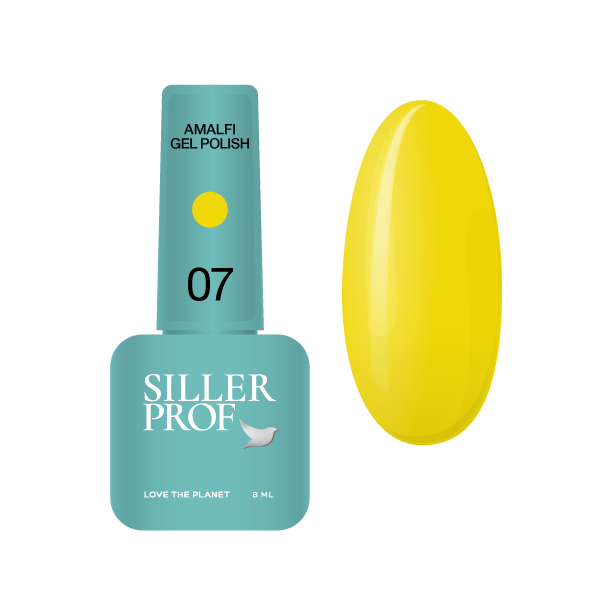 Siller Amalfi Gel Polish No.07, 8 ml - All Pro Beauty