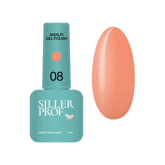 Siller Amalfi Gel Polish No.08, 8 ml - All Pro Beauty