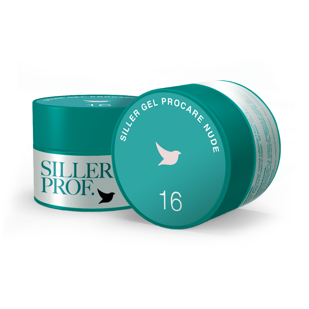 Siller Gel ProCare NUDE Nail Gel No. 16, 15 ml - All Pro Beauty