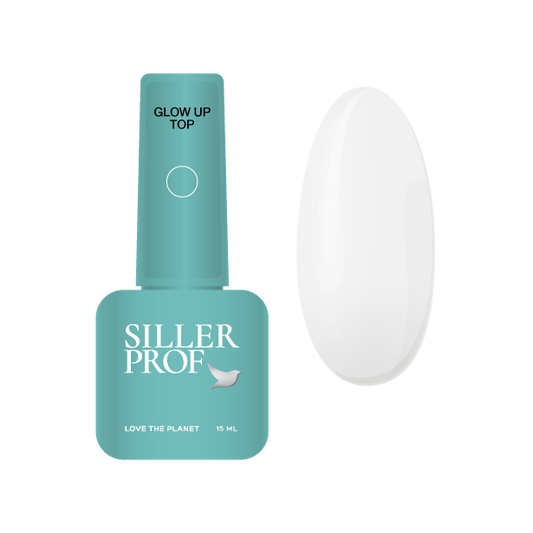 Top Siller Glow UP clear top coat, 15 ml