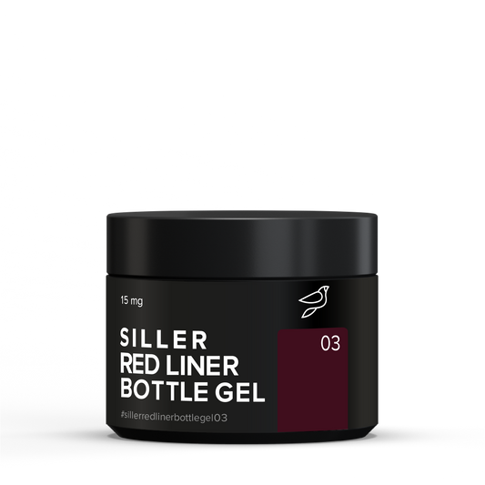 Siller Red Liner Bottle Gel No3 (15ml)