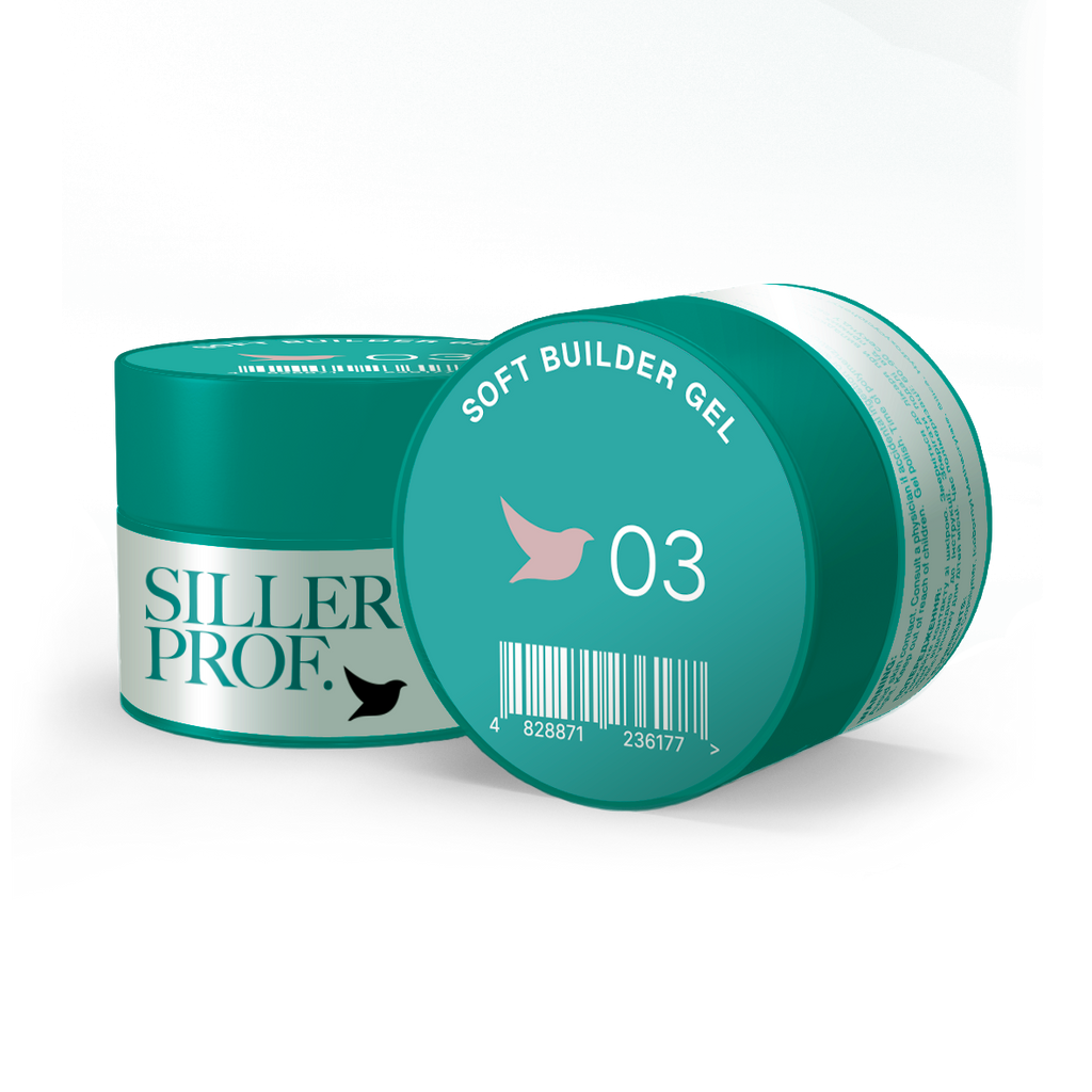 Siller Soft Builder Gel No. 03, 30ml - All Pro Beauty