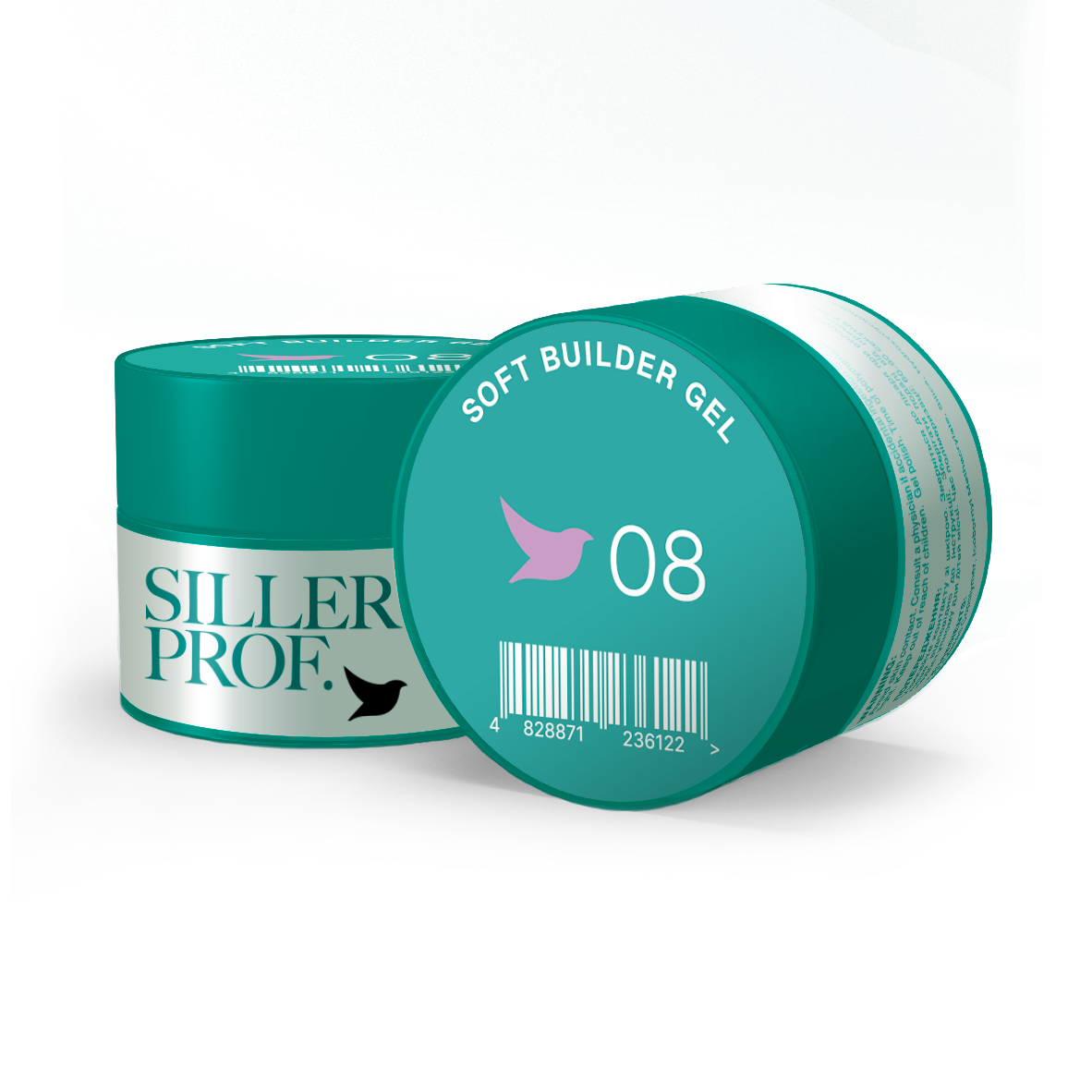 Siller Soft Builder Gel No. 08, 30ml - All Pro Beauty