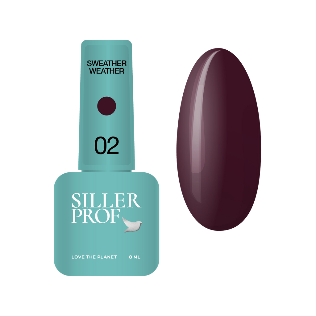 Siller Sweather Weather Gel Polish No. 02, 8 ml - All Pro Beauty