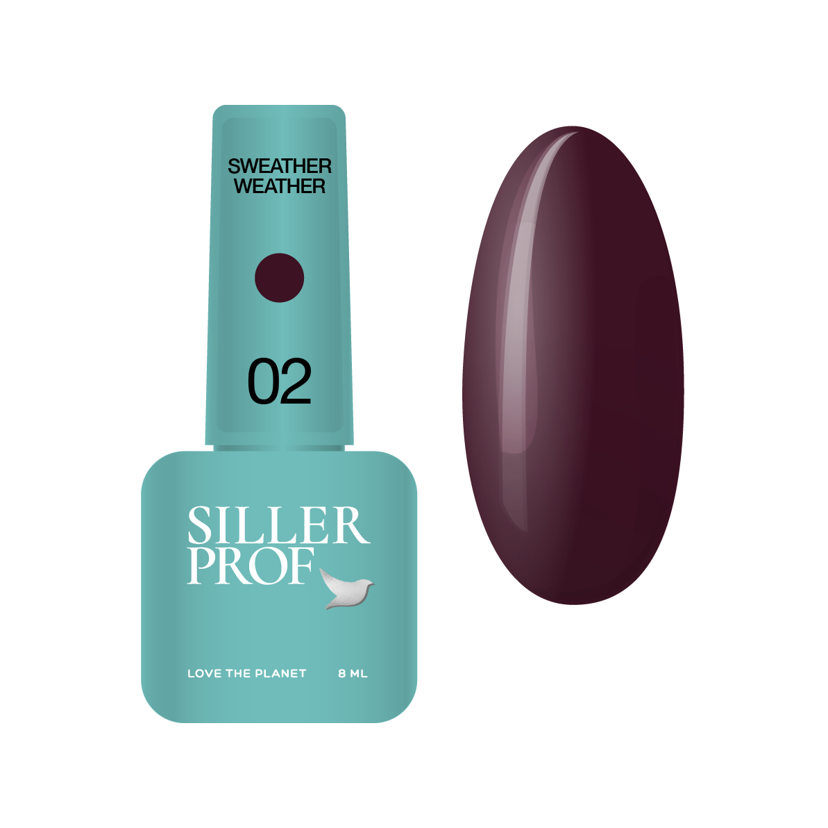 Siller Sweather Weather Gel Polish No. 02, 8 ml - All Pro Beauty