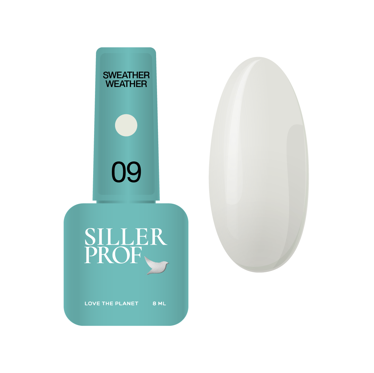 Siller Sweather Weather Gel Polish No. 09, 8 ml - All Pro Beauty