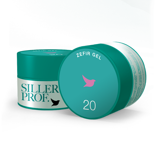 Siller Zefir Gel 20 Nail Gel, 15 ml - All Pro Beauty